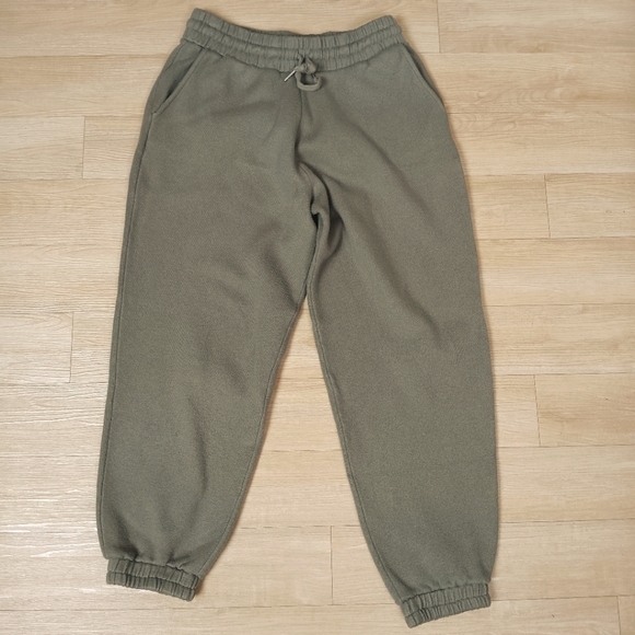 Zara Pants - ZARA Womens Sage Green Sweatpants Knit Joggers Comfort Lounge Sz M